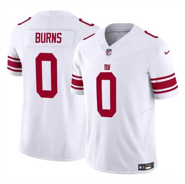 Men & Women & Youth New York Giants #0 Brian Burns White 2023 F.U.S.E. Vapor Untouchable Limited Football Stitched Jersey->->NFL Jersey